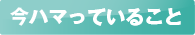 今ハマっていること